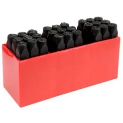 Lettre à Frapper 27 Pcs 8 Mm YATO