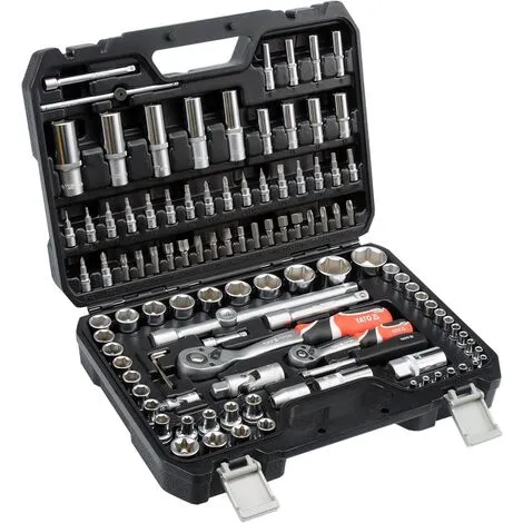 'YATO DE 38791-108PCS SOCKET SET 1/4 ET 1/2 '' YT-38791 1 'YATO DE 38791-108PCS SOCKET SET 1/4 ET 1/2 '' YT-38791