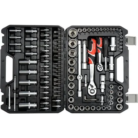 'YATO DE 38791-108PCS SOCKET SET 1/4 ET 1/2 '' YT-38791 4 'YATO DE 38791-108PCS SOCKET SET 1/4 ET 1/2 '' YT-38791 – Image 4