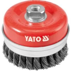 YATO Brosse Boisseau 100 Mm Acier Torsadé Pour Meuleuse -Yato Soldes Magasin 18524683 3