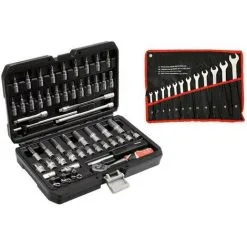 Jeu De Clés Yato 56 Pcs 1/4" 14501 -Yato Soldes Magasin 25066584 4