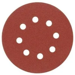 YATO Disques Abrasifs 225 Mm, P240, Avec 8 Trous, Jeu 3p.