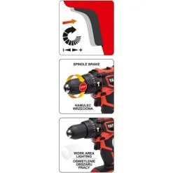 Perceuse Sans Batterie 18V 40Nm YATO -Yato Soldes Magasin 30972612 4