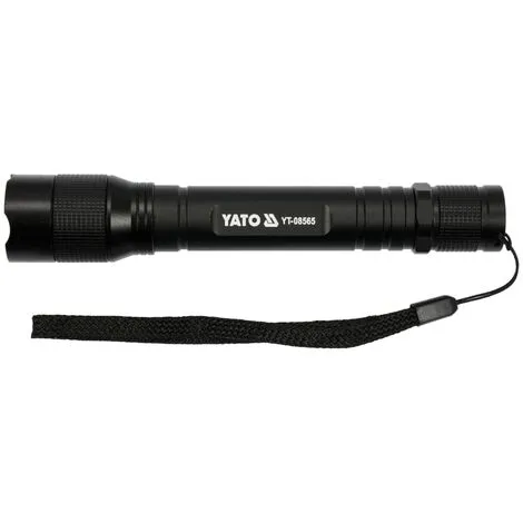 Lampe De Poche à Cree XPE2 3W YATO - Noir 2 Lampe De Poche à Cree XPE2 3W YATO - Noir – Image 2