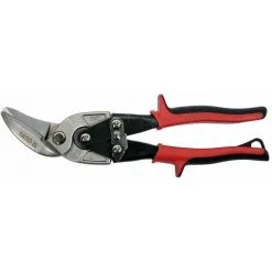 Cisaille à étain Décalée Gauche 235 Mm Rouge YATO