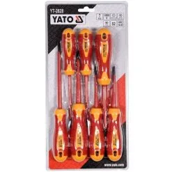 Ensemble De Tournevis Isolés 7 Pcs 1000 V YATO 7 Ensemble De Tournevis Isolés 7 Pcs 1000 V YATO -Yato Soldes Magasin 31511899 4
