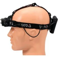 Lampe Frontale à Cree XM-L2 10W YATO - Noir 7 Lampe Frontale à Cree XM-L2 10W YATO - Noir -Yato Soldes Magasin 31569412 3