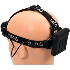 Lampe Frontale à Cree XM-L2 10W YATO - Noir 9 Lampe Frontale à Cree XM-L2 10W YATO - Noir -Yato Soldes Magasin 31569412 5