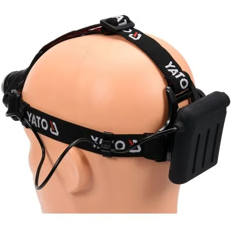 Lampe Frontale à Cree XM-L2 10W YATO - Noir 5 Lampe Frontale à Cree XM-L2 10W YATO - Noir – Image 5