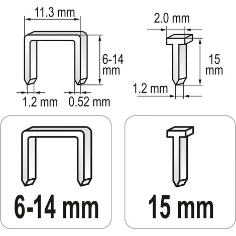 Agrafeuse 6-14 Mm YATO 3 Agrafeuse 6-14 Mm YATO – Image 3