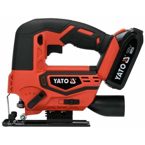 Scie Sauteuse Avec Batterie Li-Ion 2,0Ah 18V YATO 2 Scie Sauteuse Avec Batterie Li-Ion 2,0Ah 18V YATO – Image 2
