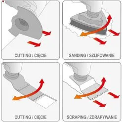 Multi-outil Oscillant Avec Batterie Li-Ion 2,0 Ah 18 V YATO -Yato Soldes Magasin 35654301 4
