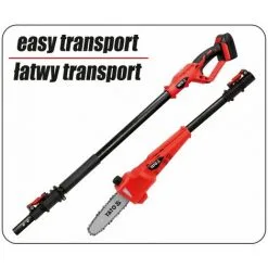 Tronçonneuse Télescopique Avec Batterie Li-Ion 2,0Ah 18 V YATO - Rouge -Yato Soldes Magasin 35654304 3