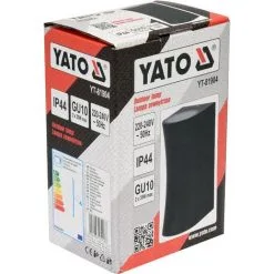 YATO Applique Lumineuse Murale Pour L'extérieur - GU10 - 68x150x92mm -Yato Soldes Magasin 42945796 4