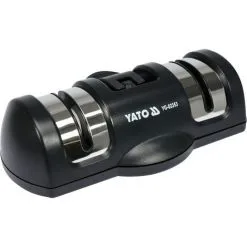 YATO Aiguisoir Pour Couteaux En Céramique Et En Acier, Avec Ventouse