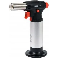 YATO Brûleur à Crème Brûlée Avec Allumage Piezo - 200W - Avec Fonction De Verrouillage