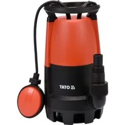 YATO Pompe Submersible Pour Eau Propre Et Sale - Pompe Pour Puits Profond - 900W - 18000L/h - Aspiration Max 1 Mm