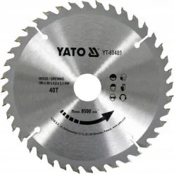 YATO Lame De Scie Circulaire - 40T - Ø30mm - Circonférence 190mm -Yato Soldes Magasin 53059050 3