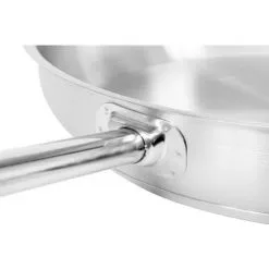 YATO Poêle à Frire En Acier Inoxydable - Ø20 Cm - 1,3L - Pour Toutes Les Cuisinières -Yato Soldes Magasin 59408611 5