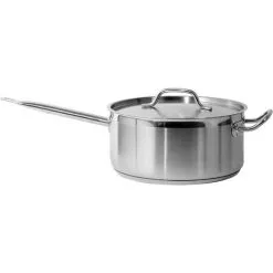 Yato Casserole En Acier Inoxydable Avec Couvercle - Ø28 Cm - 8L