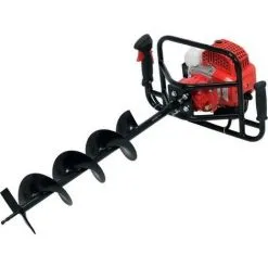 Yato Tarière à Essence 1.4 KW - 2 Temps - Comprend 3 Tarières Et Une Rallonge -Yato Soldes Magasin 71116593 4