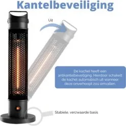 Chauffage Infrarouge Portable Yato - 800 W - Avec Verrouillage De Sécurité - Pour L'intérieur Et L'extérieur 9 Chauffage Infrarouge Portable Yato - 800 W - Avec Verrouillage De Sécurité - Pour L'intérieur Et L'extérieur -Yato Soldes Magasin 71116810 5